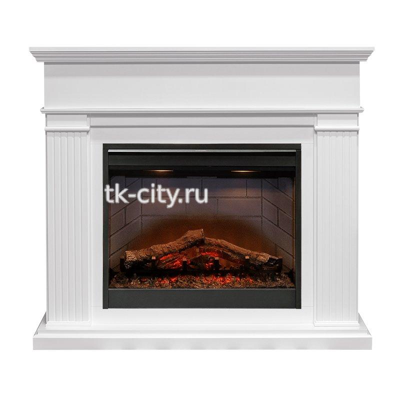 Каминокомплект Dimplex Adagio - Белый с очагом Symphony 26 DF2608-INT