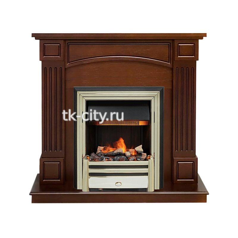 Каминокомплект Dimplex Boston - Темный дуб (Высота 925см) с очагом Cavendish