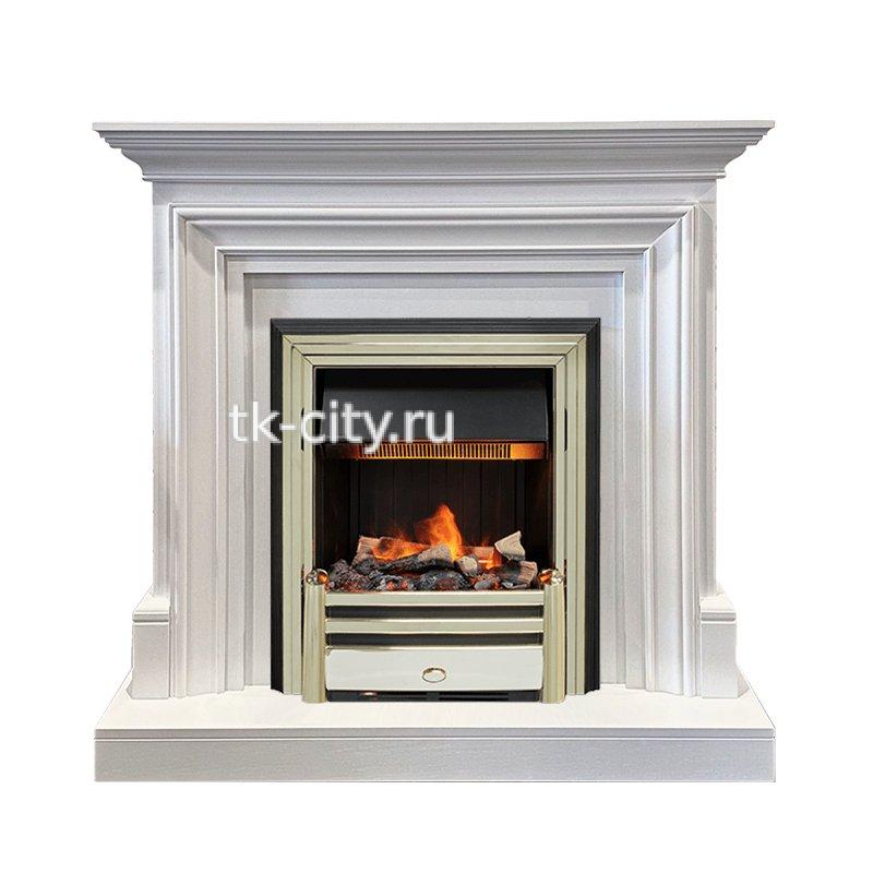 Каминокомплект Dimplex Bradford - Белый с очагом Cavendish