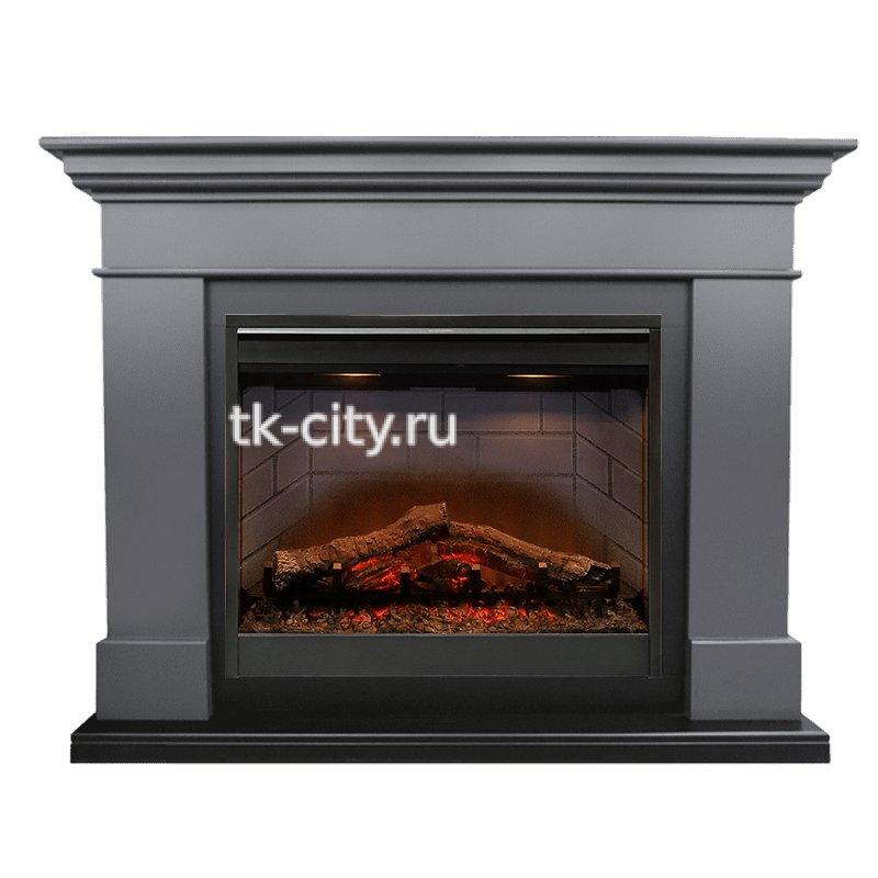 Каминокомплект Dimplex California Graphite Gray - Серый графит с очагом Symphony 26 DF2608-INT