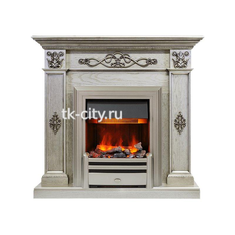 Каминокомплект Dimplex Derby - Old silver с очагом Chesford