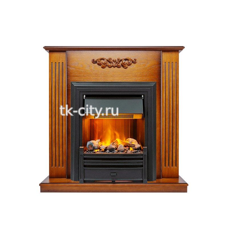 Каминокомплект Dimplex Lumsden - Дуб антик с очагом Brookline Black