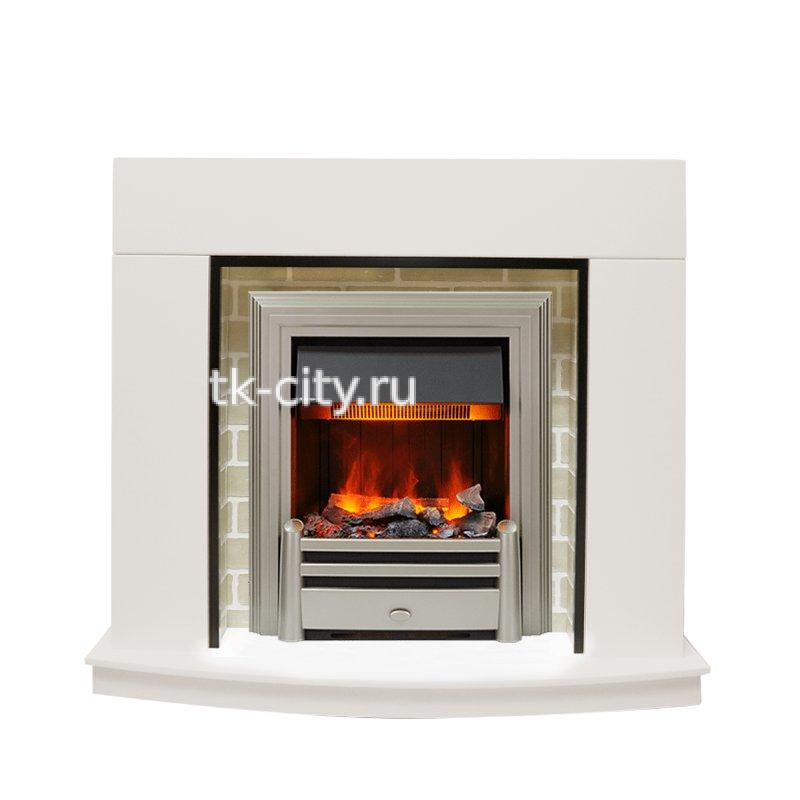 Каминокомплект Dimplex Montana - Белый с очагом Chesford