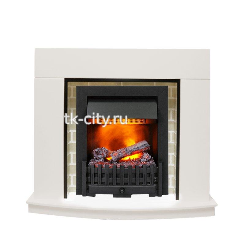 Каминокомплект Dimplex Montana - Белый с очагом Danville Black FB2