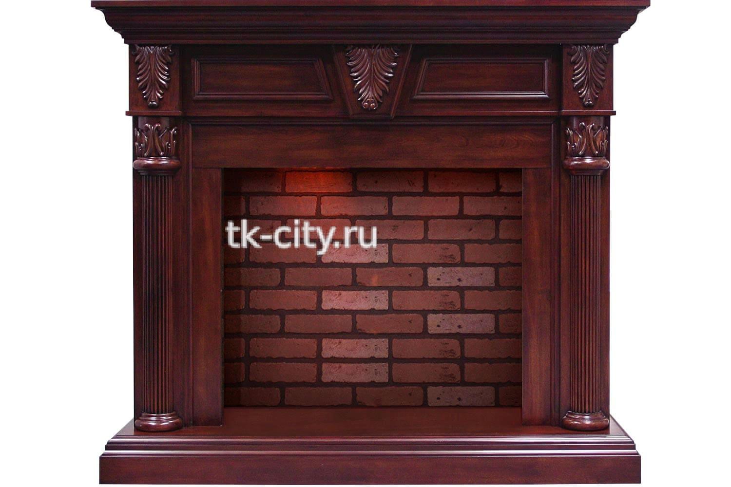 Каминокомплект Dimplex Sheffield - Темная вишня с очагом Rothesay