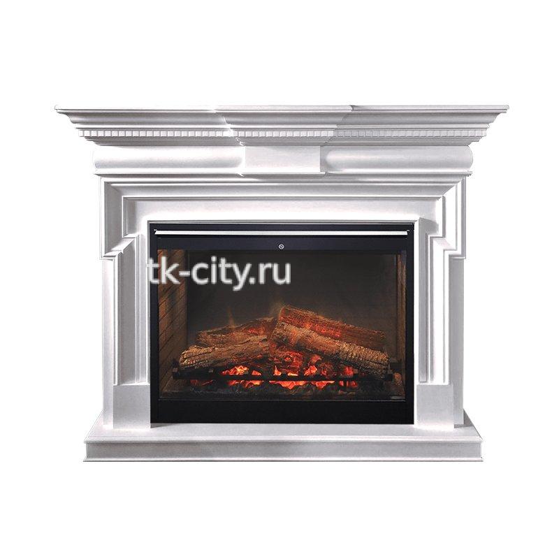 Каминокомплект Dimplex Torino - Белый с очагом Symphony 30 DF3020-INT