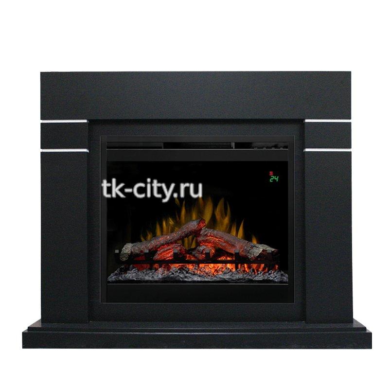 Каминокомплект Dimplex Lindos - Черный (Высота 985мм) с очагом Symphony 26 DF2624-L