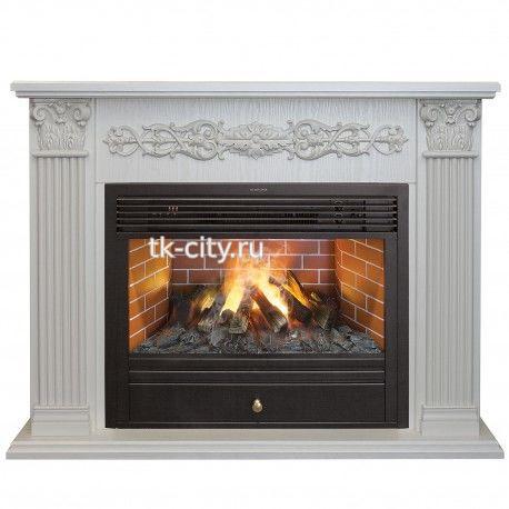 Каминокомплект Real Flame  Milton 26 WT с Novara 26 3D