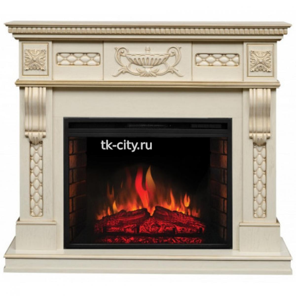Каминокомплект RealFlame Corsica Lux WT с Evrika 25,5