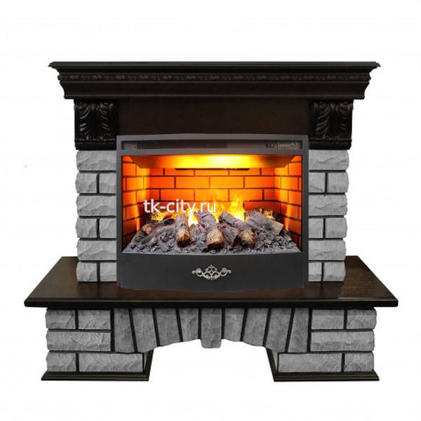 Каминокомплект RealFlame Country Lux Rock 25 AO с 3D Firestar 25