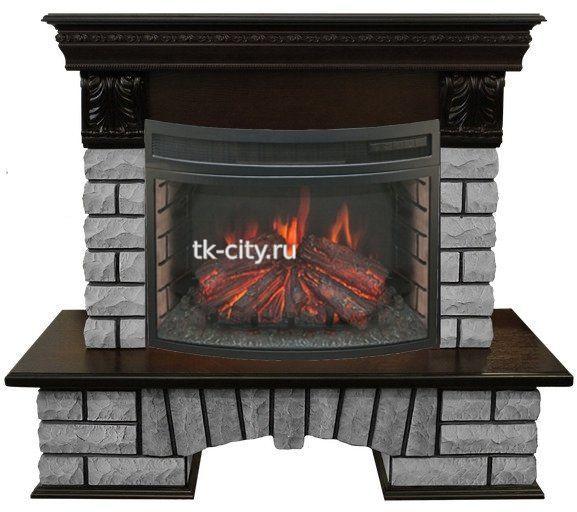 Каминокомплект RealFlame Country Lux Rock 25 AO с FireField 25 SIR