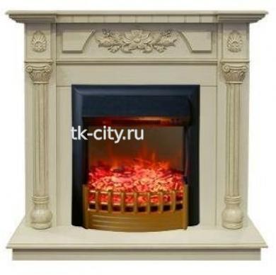 Каминокомплект RealFlame Dacota STD/EUG WT с очагом Rimini