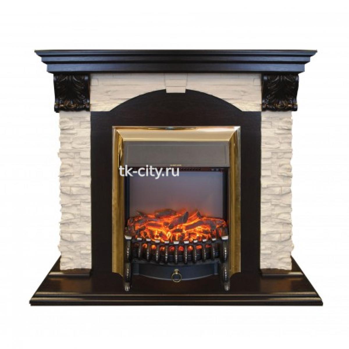 Каминокомплект RealFlame Dublin Lux DN с Fobos LUX BL S/BL
