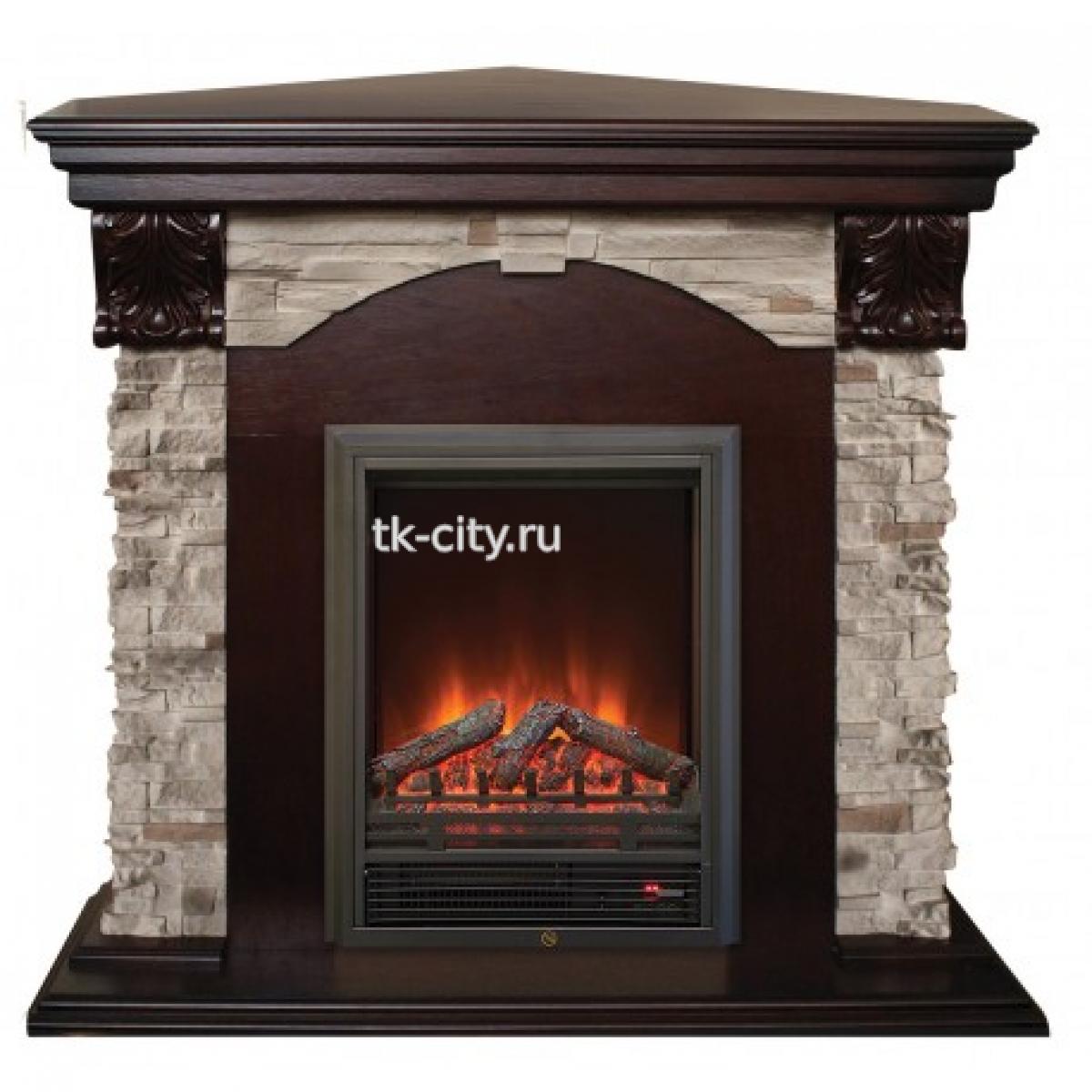 Каминокомплект RealFlame Dublin Rock Corner STD/EUG AO с Eugene