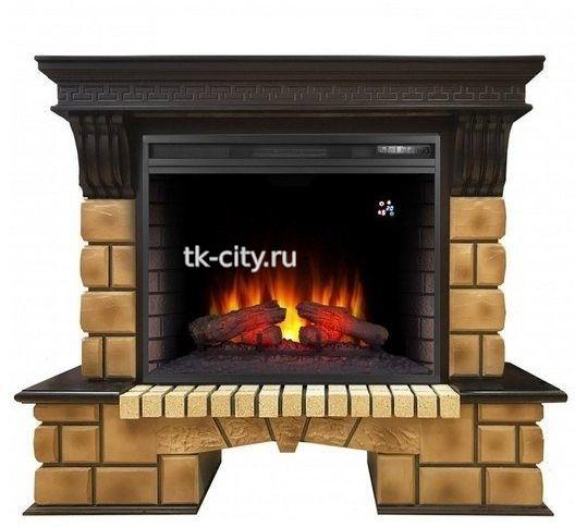 Каминокомплект RealFlame Stone Brick 26 AO с Epsilon 26 S IR