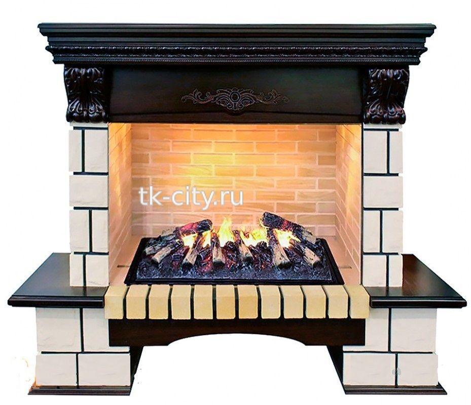 Каминокомплект RealFlame Stone Lux CST AO c 3D Cassette 630