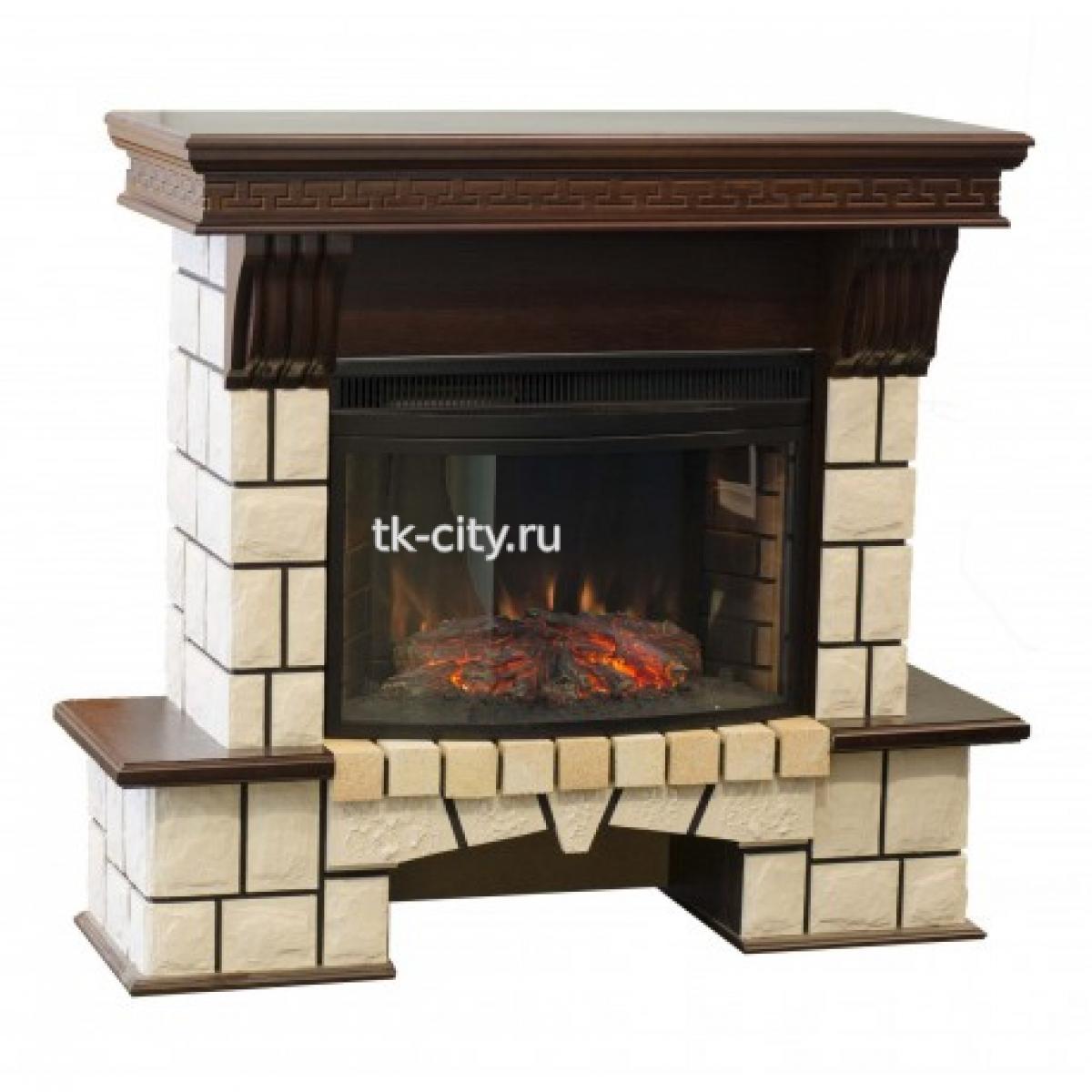 Каминокомплект RealFlame Stone New 25 AO с FireField 25 SIR