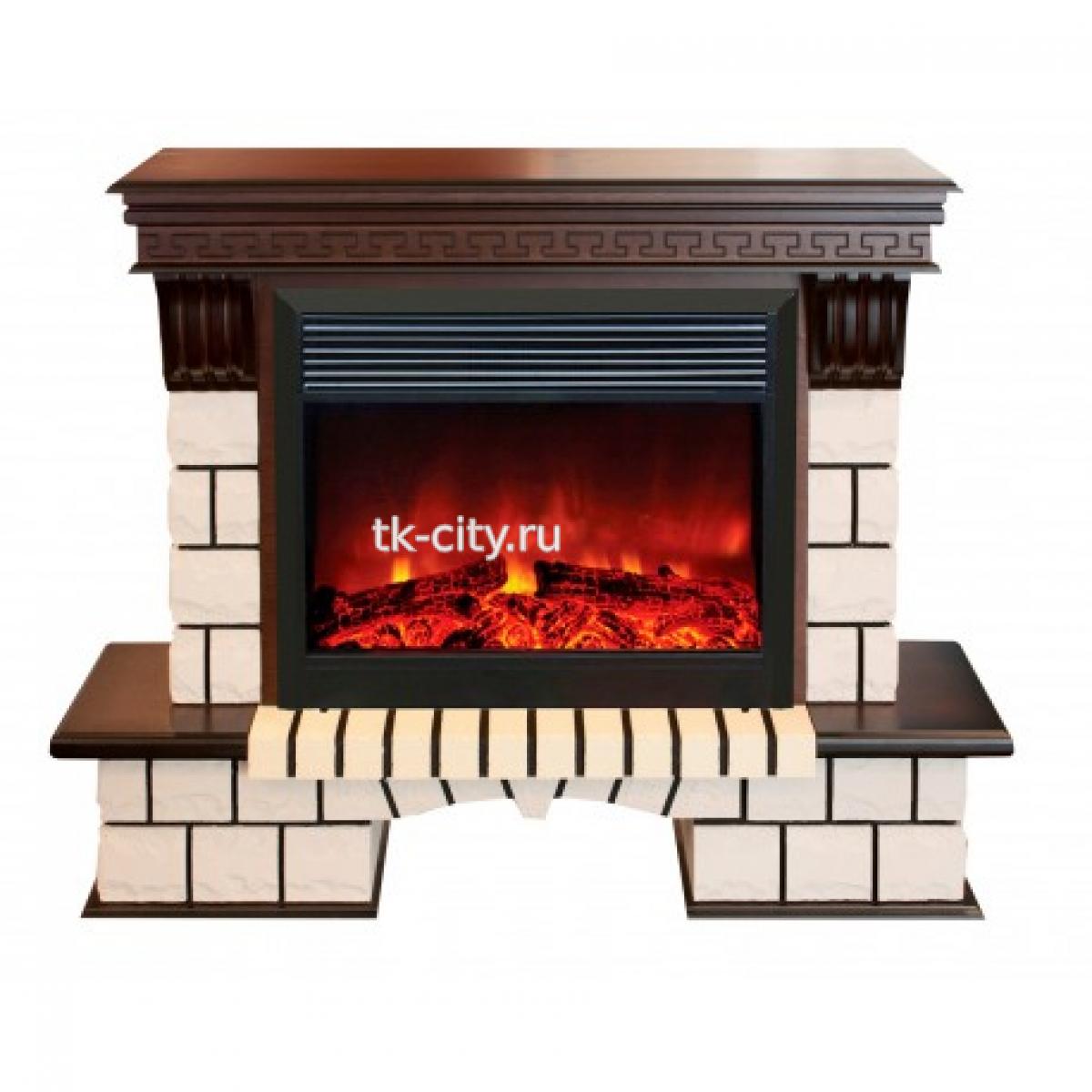 Каминокомплект RealFlame Stone New 26 AO с MoonBlaze Deluxe