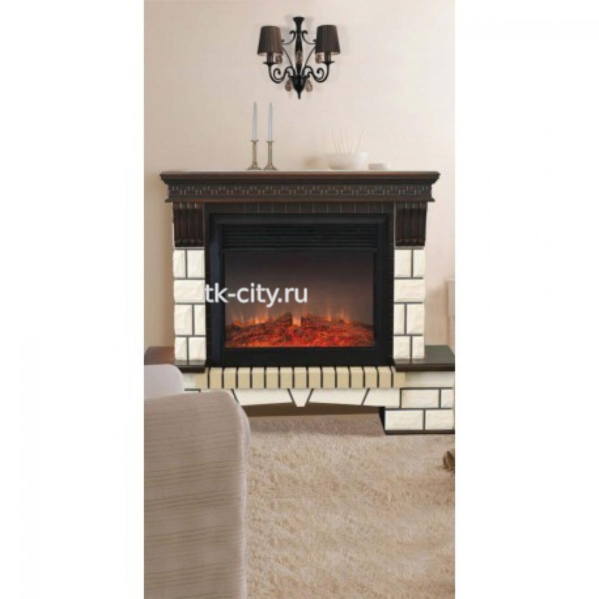 Каминокомплект RealFlame Stone New 26 AO с MoonBlaze Deluxe