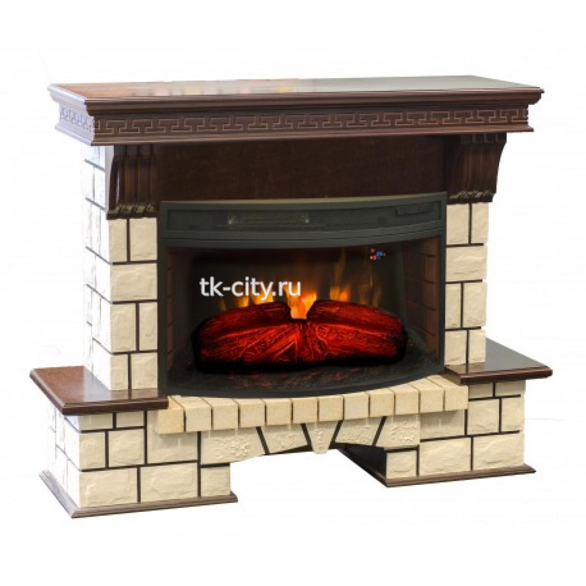 Каминокомплект RealFlame Stone New 33 AO с FireSpace 33W S IR