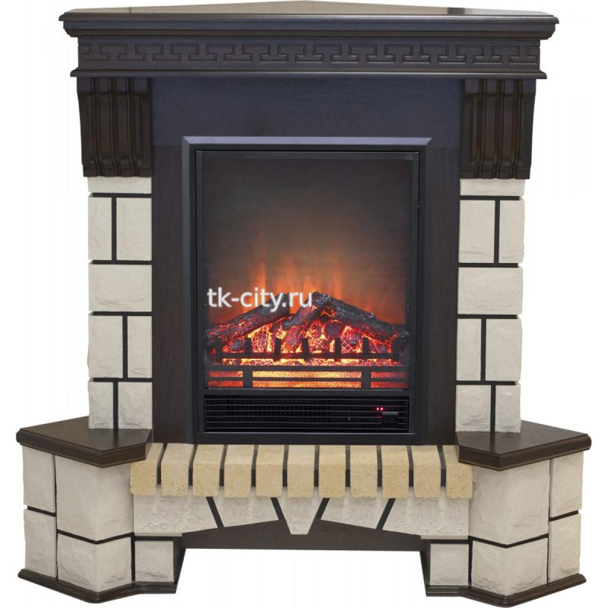 Каминокомплект RealFlame Stone New Corner угловой AO c Eugene