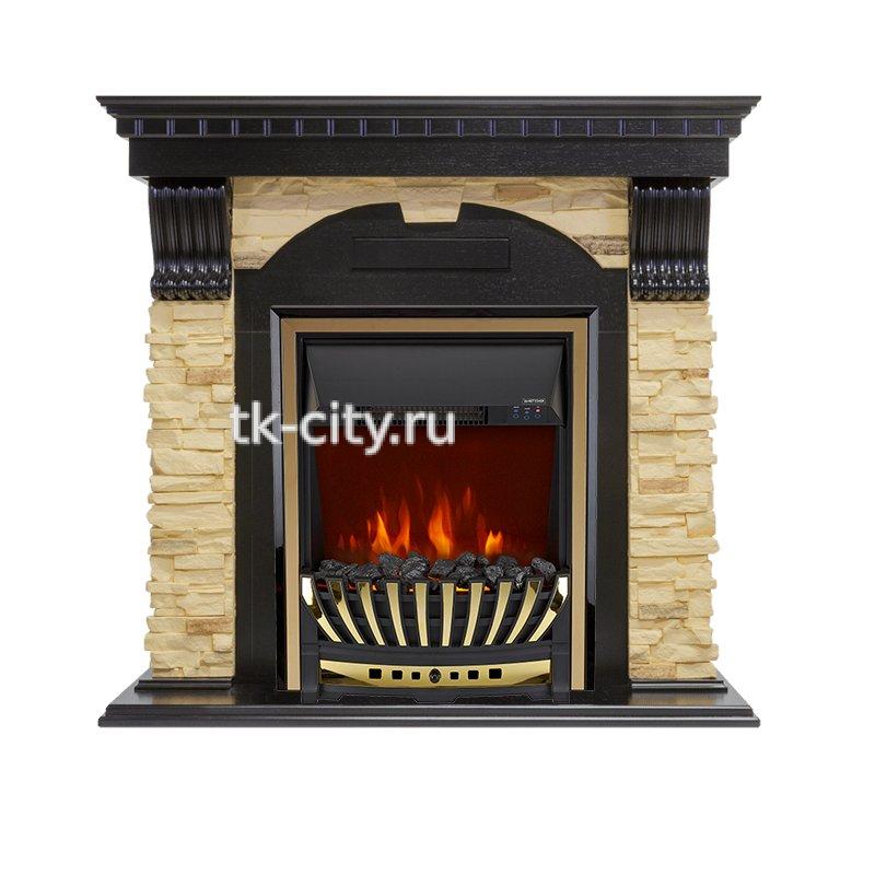 Каминокомплект Royal Flame Dublin - Венге / Сланец с очагом Aspen Gold