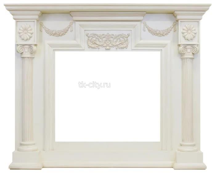 Каминокомплект Dimplex London - Слоновая кость с очагом Symphony 26 DF2624-L