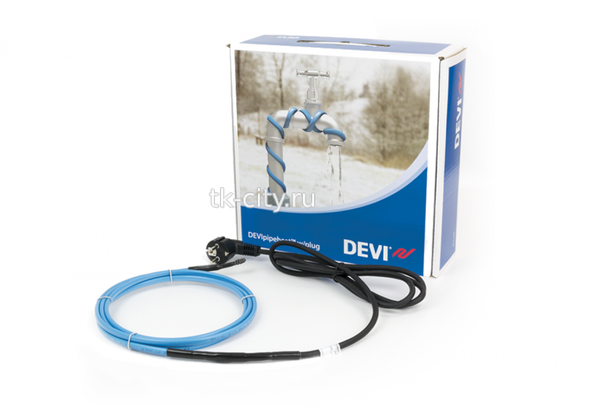 Нагревательный кабель DEVI DEVIpipeheat DPH-10 60ВТ