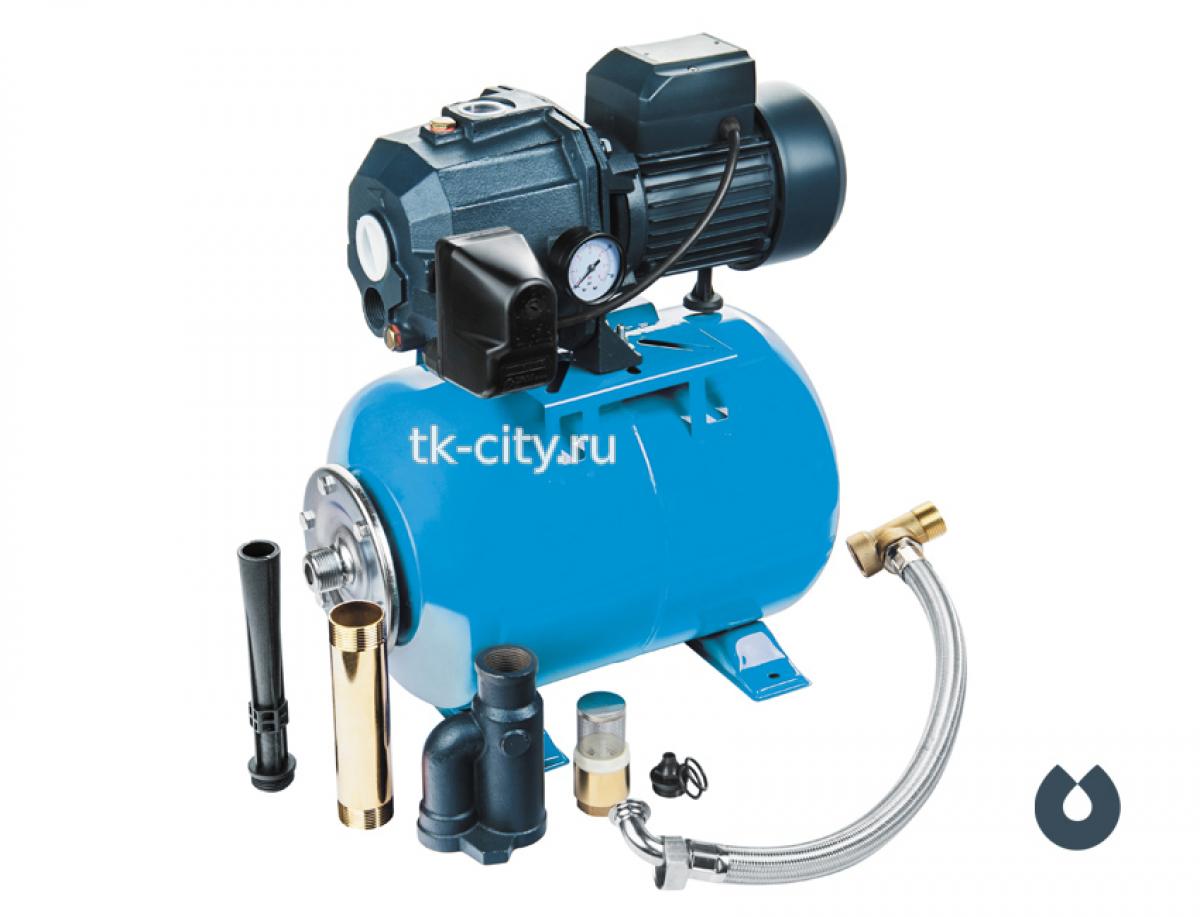 Насосная станция UNIPUMP AUTO DP 750 (50 л) (750 Вт)
