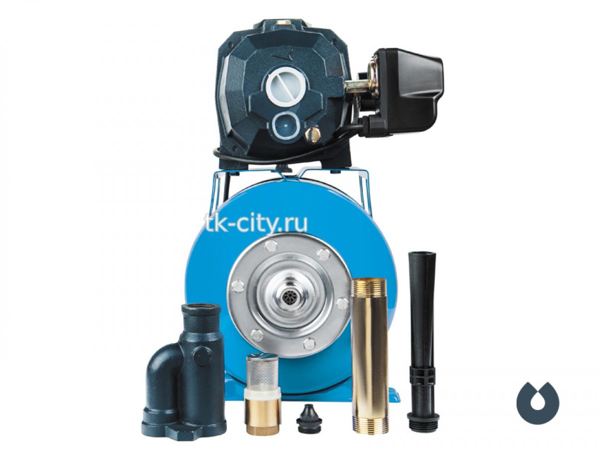 Насосная станция UNIPUMP AUTO DP 750 (50 л) (750 Вт)