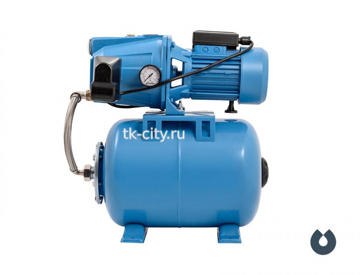 Насосная станция UNIPUMP AUTO ECO JET 80 LA-50 (бак 50 л) (600 Вт)