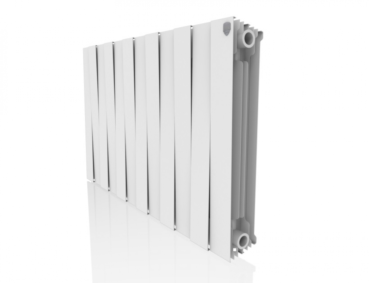 Радиатор секционный биметаллический Royal Thermo PianoForte 500 x12 Bianco Traffico