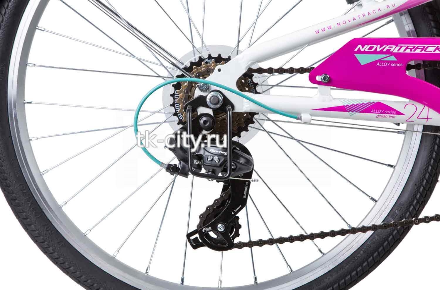 Подростковый горный (MTB) велосипед Novatrack Ancona 24 7 (2019)