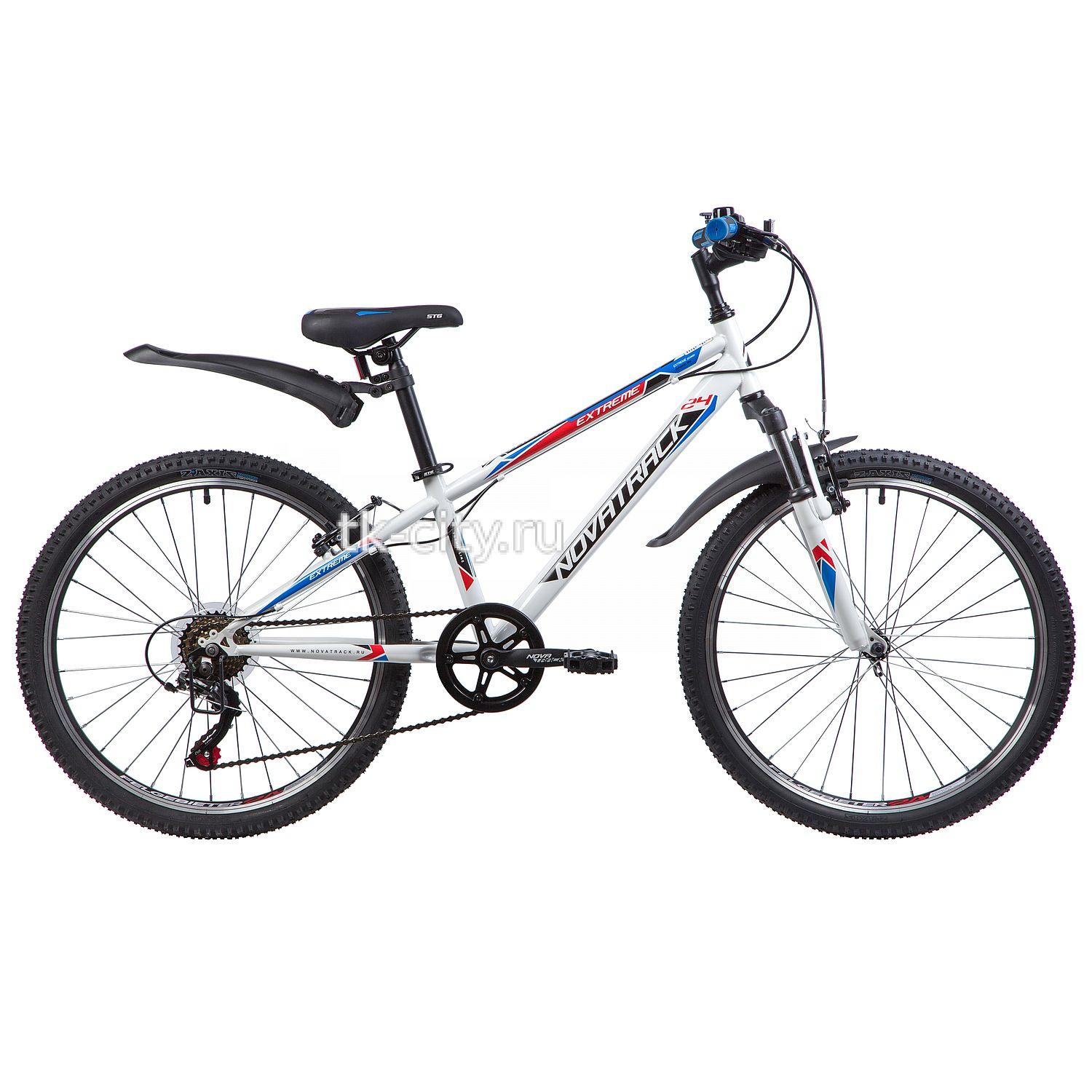 Подростковый горный (MTB) велосипед Novatrack Extreme 24 (2019)