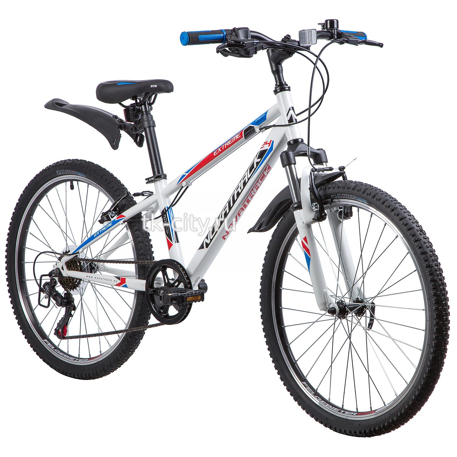 Подростковый горный (MTB) велосипед Novatrack Extreme 24 (2019)