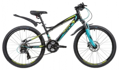Подростковый горный (MTB) велосипед Novatrack Tornado HD 24 (2019)