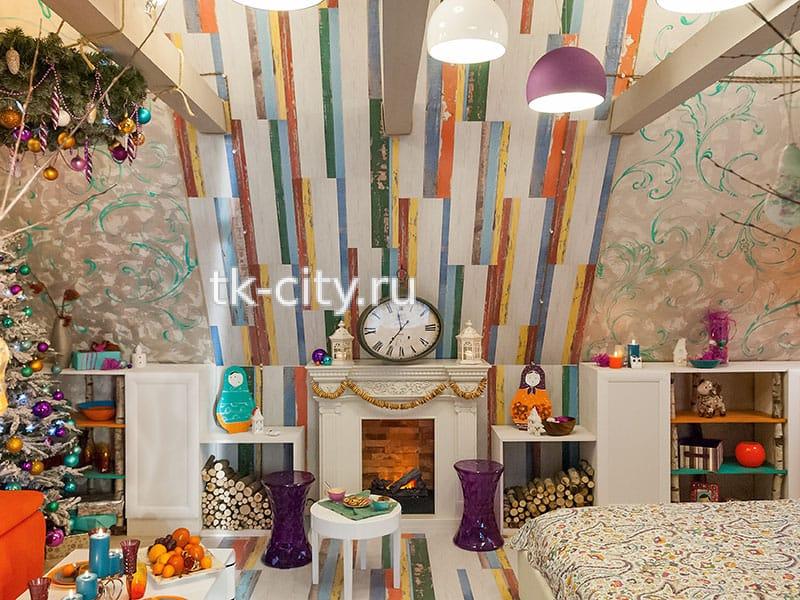 Портал Dimplex Amalfi - Белый дуб