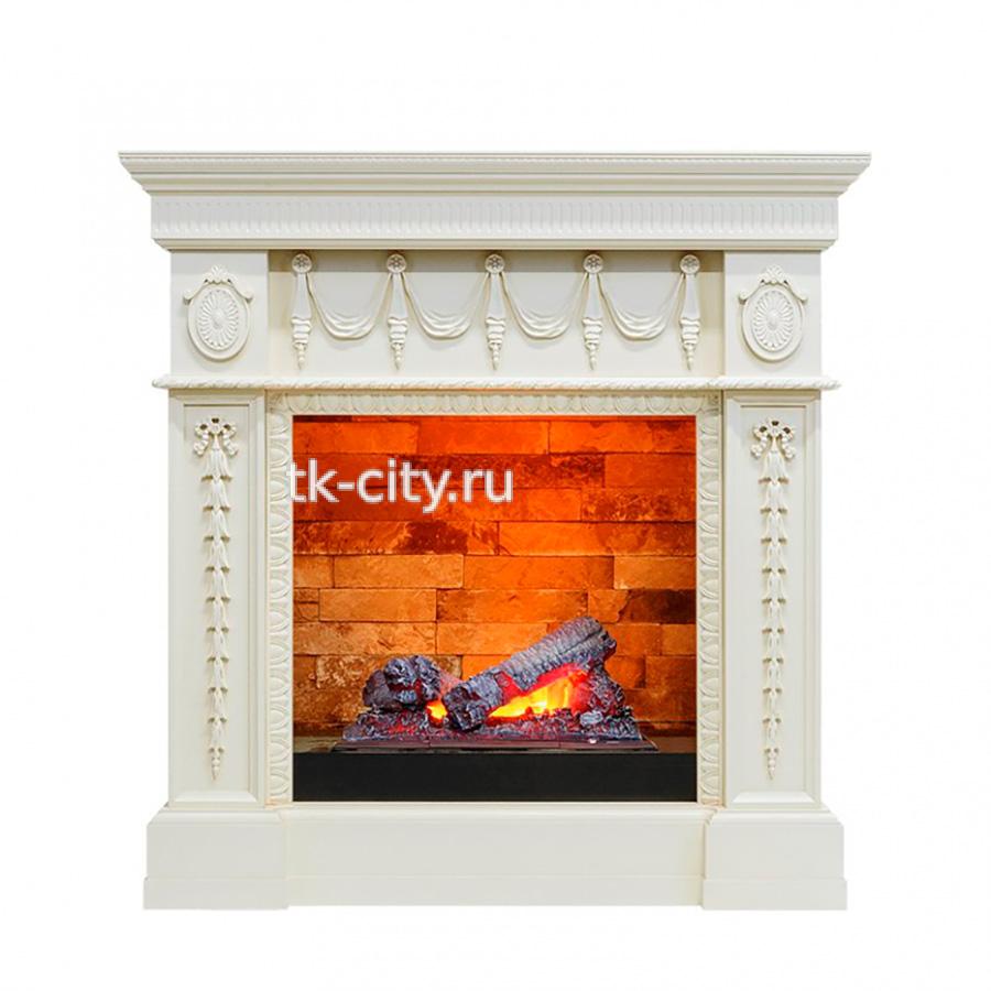 Каминокомплект Dimplex Ampir - Слоновая кость с очагом Cassette 400 NH
