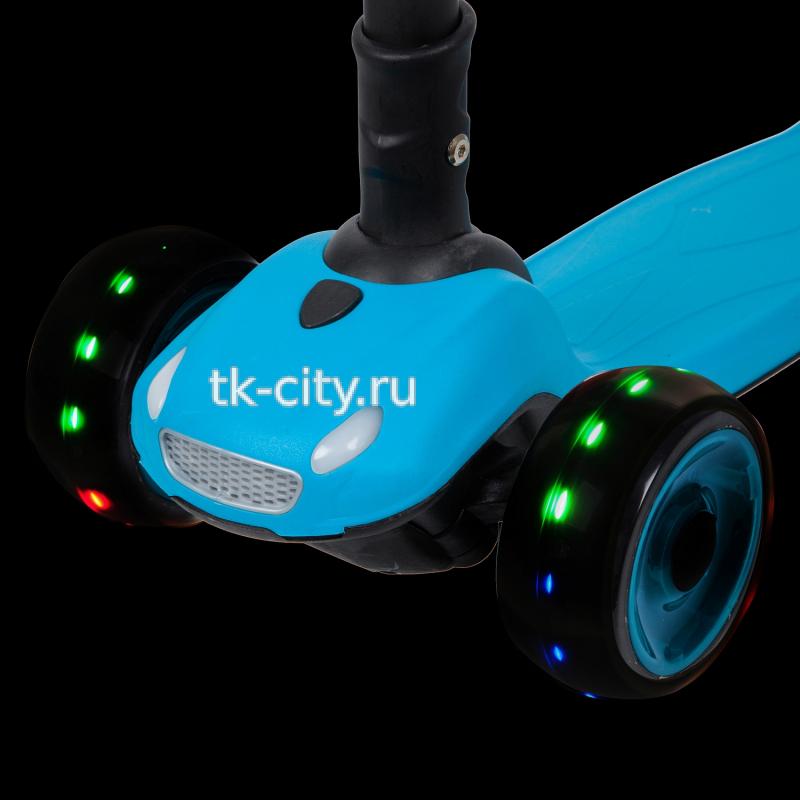 Самокат-кикборд Novatrack RainBow 120 CBP
