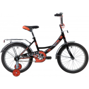 Детский велосипед Novatrack Urban 18 (2020) Черный