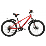 Подростковый горный (MTB) велосипед Novatrack Extreme 24 Disc (2021) рама 11