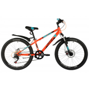 Подростковый горный (MTB) велосипед Novatrack Extreme 24 Disc (2021) рама 11