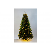 Crystal trees Ель искусственная Придворная с вплетенной гирляндой 120 см
