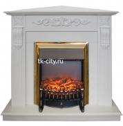 Каминокомплект RealFlame Dominica Corner WT c очагом Fobos S Lux