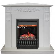 Каминокомплект RealFlame Dominica Corner WT с 3D Oregan