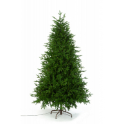 Crystal trees Ель искусственная Персея с вплетенной гирляндой 150 см