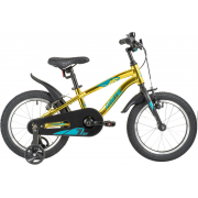 Детский велосипед Novatrack Prime 16 V (2020) Золотой металлик