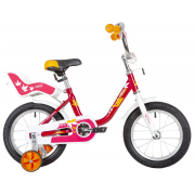 Детский велосипед Novatrack Maple 14 (2021) Красный