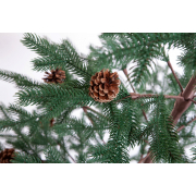 crystal-trees-el-iskusstvennaya-borgo-zelenaya-s-shishkami-210-sm