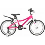 Детский велосипед Novatrack Prime 18 Al V Girl (2020) розовый